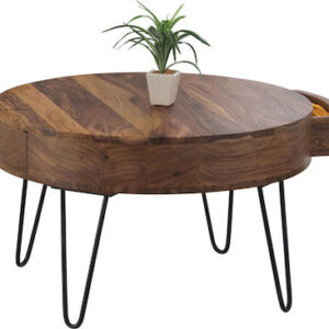 Round coffee table